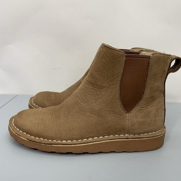 L.L. Bean Stonington Chelsea Ankle Boots Booties Leather Brown Womens 7 - Picture 5 of 13